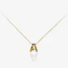 Colgante Lyric Multicolor Gold