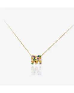 Colgante Lyric Multicolor Gold