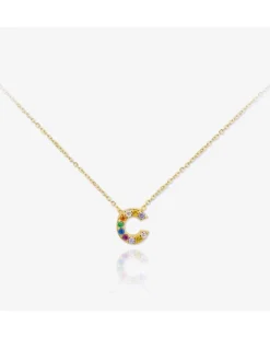 Colgante Lyric Multicolor Gold