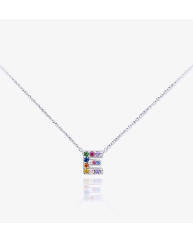 Colgante Lyric Multicolor Gold