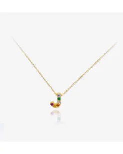 Colgante Lyric Multicolor Gold