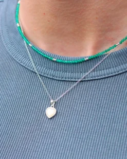 Collar Chakra Ágata Verde