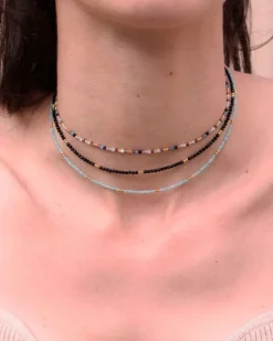 Collar Chakra Multicolor Gold