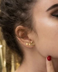 Pendientes Bolt Gold