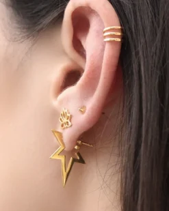 Pendientes Heroes Gold