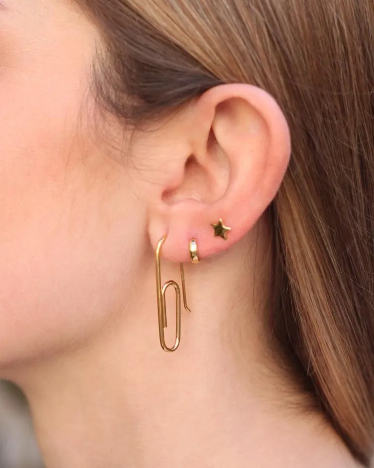 Pendientes Hopu Oro