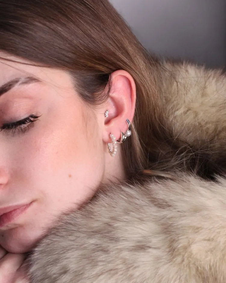 Pendientes Mataki Perla