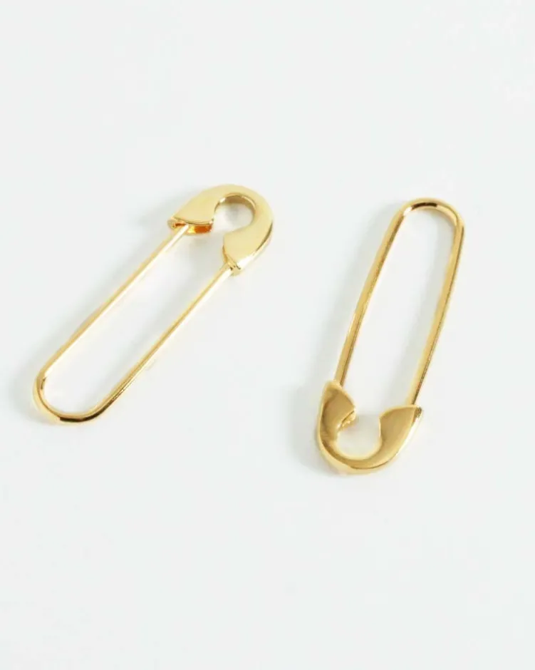 Pendientes Rockola Oro